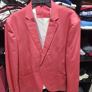 Alan Flusser Men's Salmon Pink Blazer
